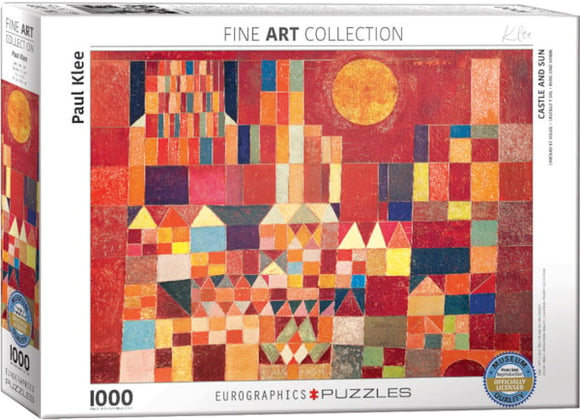 Puzzle / Klee / Burg und Sonne / 1000 Teile