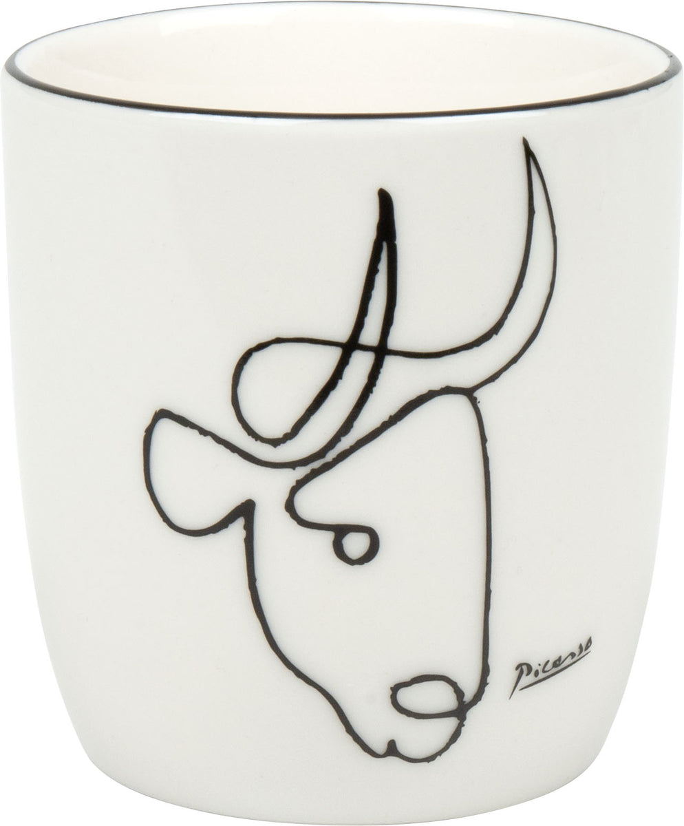 Becher / Picasso / Le Taureau / Der Stier / ohne Henkel – Shop im Picasso -Museum