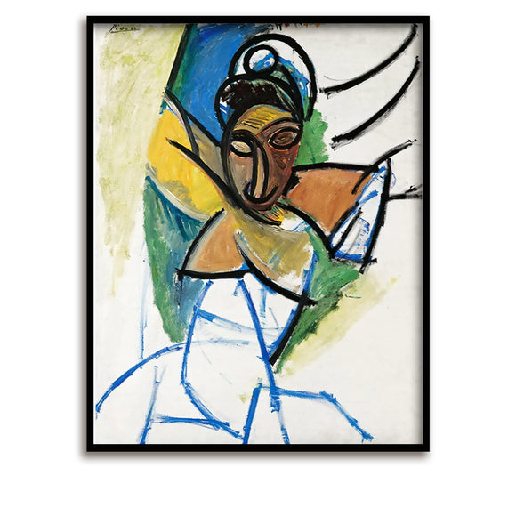 Kunstdruck / Picasso / Limited Edition / Frau (aus der Werkphase der 