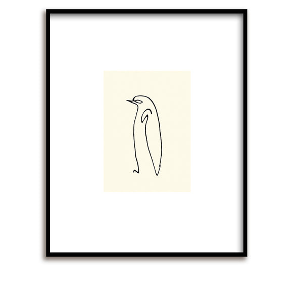 Siebdruck / Picasso / Le Pingouin 1907 / Pinguin / 60 x 50 cm
