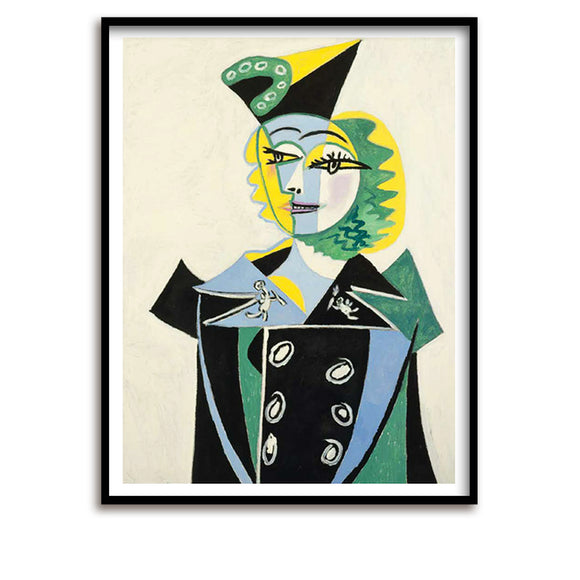 Plakat / Picasso / Portrait de Nush Eluard / 50 x 70 cm