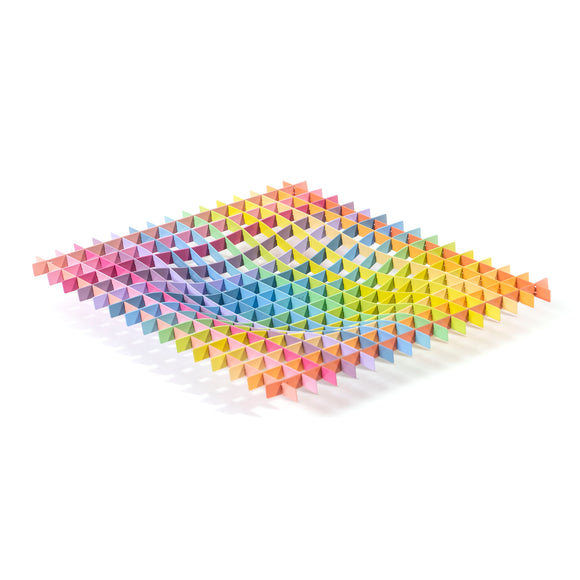 Tablett / Gravity Spektrum / lackierter Stahl / 20 x 20 x 2,5 cm