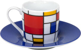 Espresso Tasse / Mondrian / Hommage / Small Fragments