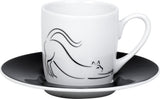 Espressotasse / Hommage à Picasso / Le Chat / 85 ml