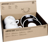 coffeebar five / Kaffeetasse 330ml / Picasso / Stier / 2er Set
