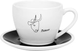 coffeebar five / Kaffeetasse 330ml / Picasso / Stier / 2er Set