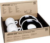coffeebar three / kleine Kaffeetasse 140 ml / Picasso / Eule / 2er Set