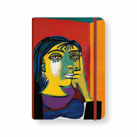 Notizbuch A5 / Picasso / Portrait de Dora Maar / Verschlussgummi