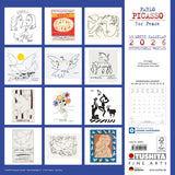 Kalender / 2026 / Picasso / For Peace / 30 x 30 cm