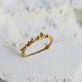 Ring / GUSPIRA / 24K vergoldet / Gr. 18