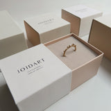 Ring / GUSPIRA / 24K vergoldet / Gr. 18