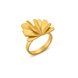 Ring / VOL / 24 k vergoldet / Gr. 16