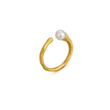 Ring / ECLAT / 24 k vergoldet / Gr. 16
