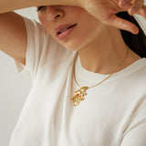 Kette / FAVORITA COLORS LARGE / 24K vergoldet