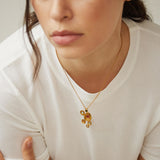 Kette / FAVORITA COLORS SMALL / 24K vergoldet