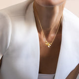 Kette / VOL CENTRAL MOTIF / 24K vergoldet