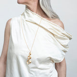 Kette / XALUC Triple Pendant / 24K vergoldet