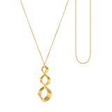 Kette / XALUC Triple Pendant / 24K vergoldet