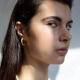 Ohrringe / Gaudi / HOOPS MEDIUM / 24 k vergoldet