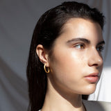 Ohrringe / Gaudi / HOOPS MEDIUM / 24 k vergoldet