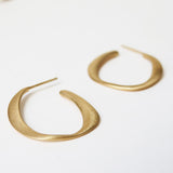 Ohrringe / Gaudi / HOOPS MEDIUM / 24 k vergoldet