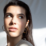 Ohrringe / Gaudi / HOOPS LARGE / 24 k vergoldet
