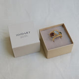 Ring / ALEGRIA / 24K vergoldet / Gr. 20 / 1,5 cm