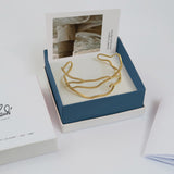 Armreif / Gaudi / 24K vergoldet / 2,6 cm