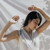 Kette / EXOTICA Turquoise / 24K vergoldet / 3,3 cm