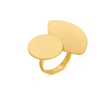 Ring / VENUS / 24K vergoldet / Gr. 20