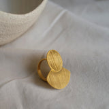 Ring / VENUS / 24K vergoldet / Gr. 20