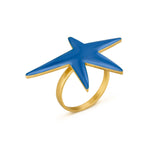 Ring / Miro / Blue / Star / Gr. 18