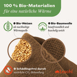 Wärmekissen / Hund Winston / Farbe: Karamell
