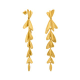 Ohrringe / VOL XL / 24K vergoldet / 7,6 cm