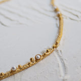 Kette / GUSPIRA / 24k vergoldet / kurz