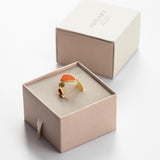 Ring / THALUS / 24K vergoldet / Gr. 16
