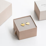 Ohrstecker / THALUS / 24K vergoldet / klein / 1,4 cm