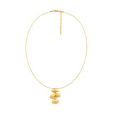 Kette / SINUARA / 24K vergoldet / mit Anhänger
