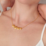 Kette / SINUARA / 24K vergoldet / 40 cm