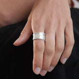 Ring / CALA / 925 versilbert / Gr. 18