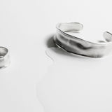 Armreif / CALA / 925 versilbert / 2 cm