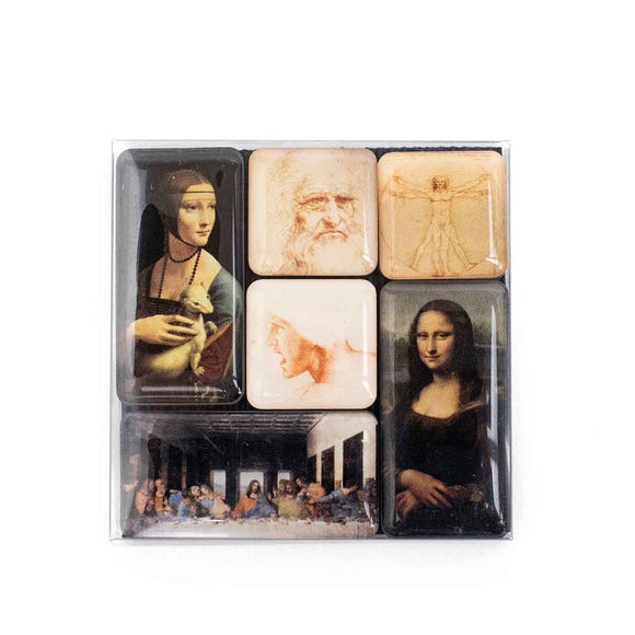 Mini Magnet Set / Leonardo da Vinci