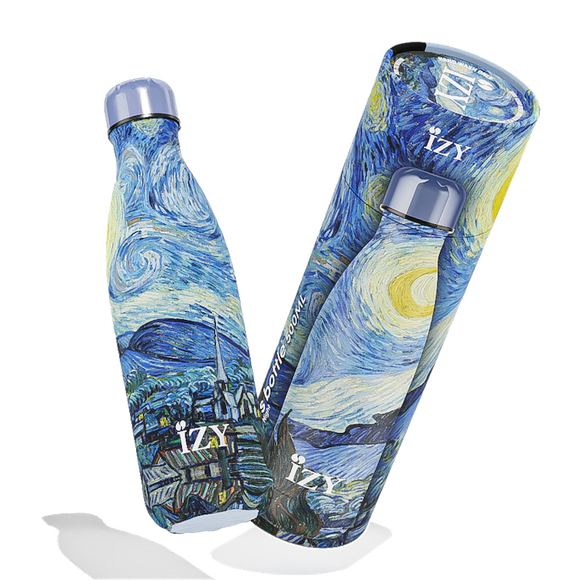 Flasche / Thermosflasche / van Gogh / Starry Night / IZY Bottles