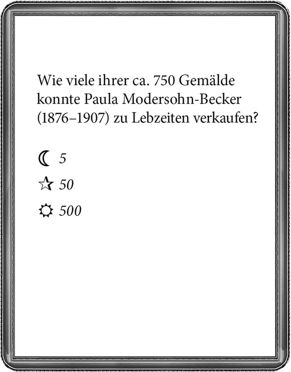 Kunststücke / Das Quiz