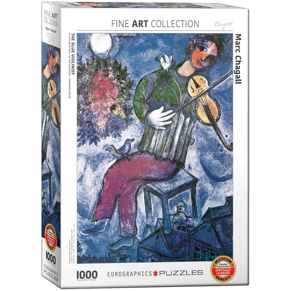 Puzzle / Chagall / Der blaue Geiger / 1000 Teile