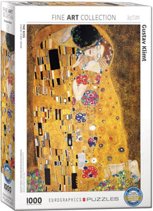 Puzzle / Gustav Klimt / Le Baiser / 1000 pièces