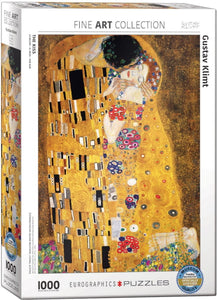 Puzzle / Gustav Klimt / Der Kuss / 1000 Teile