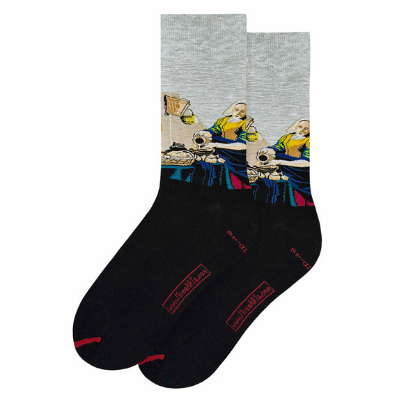 Socke / Vermeer / Das Milchmädchen: EU 36-40 | UK 3½-6½ | US 6-9