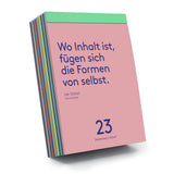 Abreißkalender / Denkpause 2025