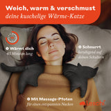 Wärmekissen / Katze Minina / Farbe: Mitternacht
